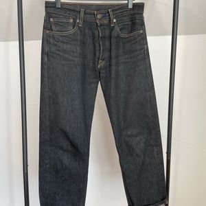 Levi’s 501 shrink-to-fit 29 waist 27 length (hemmed)
